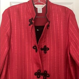 Vintage Asian inspired duster.